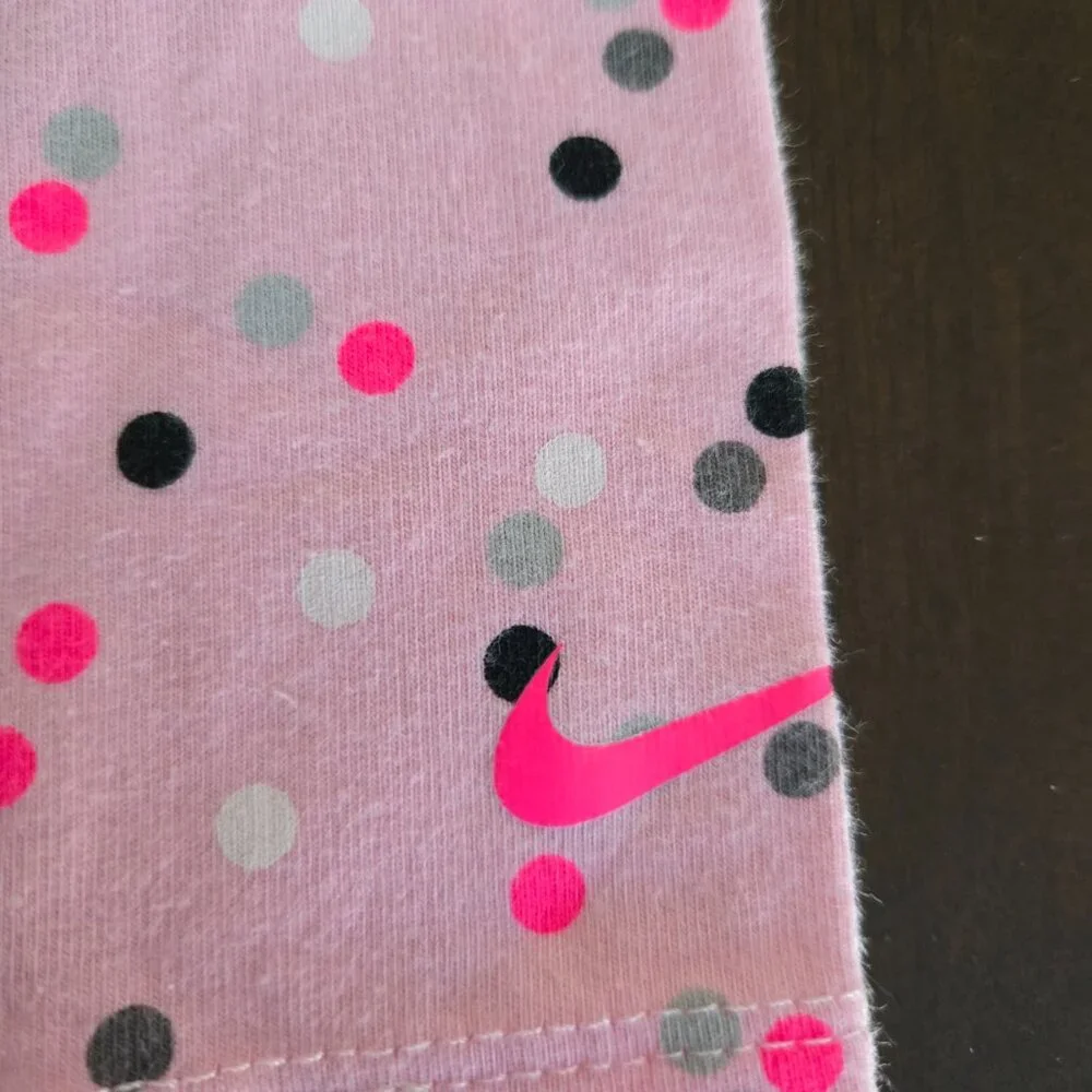 Toddler Girls Nike PINK Just Do It Sweatshirt & Pants Combo Size 12 Months - Picture 11 of 11